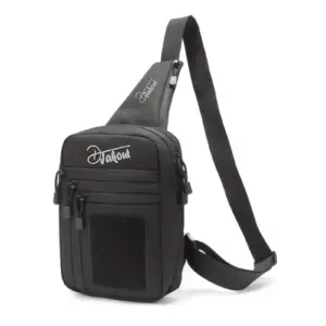 PIYAY - DJAKOUT, Tactical Molle Sling Chest Backpack - Black
