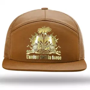 Piyay, kasket, kepi2, Richardson 7 Panel Trucker GOLD, Snapback Hi-Pro Mesh Cap