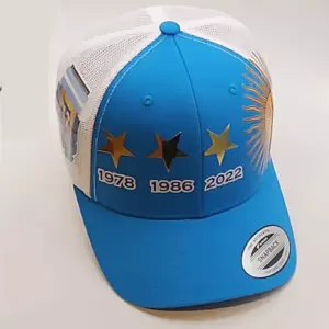 Piyay, kasket, casquette, Haitian Gift, Argentine 3 etoiles Model 2