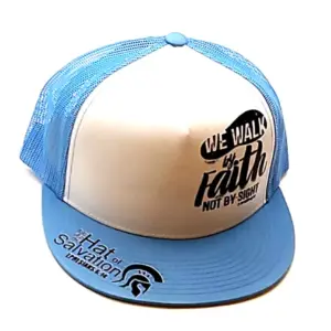 Piyay Hat of Salvation, Work by Faith,  Hat One Size Black Patch Destination
