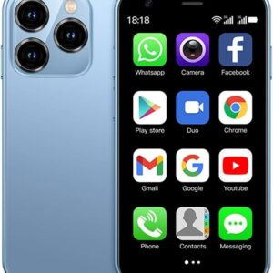 Mini Smartphone, Mini Phone Unlocked Cell Phone 3.0 Inch telefone Android 3G Small Mobile Child Phone Quad Core 2G+16G 5.0MP Dual SIM High Definition telephone