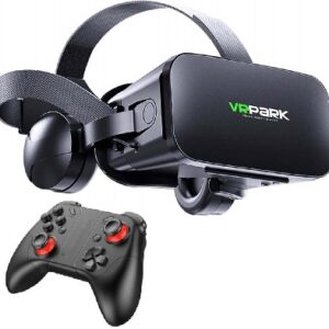 Game. VR Linèt Headset pou jwe ak telefon ou, Wireless Manch Pwoteksyon Zye 3D Linèt, Remote Control 3D Linèt Virtual Reyalite Headset pou jwèt VR & 3D Works, Vr Headset Eye Protection HD Virtual Reality Headset, Konsepsyon binokilè reglabl, te fè nan materyèl PVC, pafè pou jwèt Immersion wòl-jwe, li pa bezwen pil/batri pouw utilizel