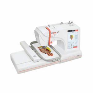 Machine ak koud Bwodri logo pou biznis, li vini ak yon ekran tòch/taktil 7.9x11 pous Broderie, prepare grafik la sou Kompitè epi transferel sou machine ak yon kle USB, ideal pou stat Biznis bwode sou mayo, kepi, valiz elatriye.