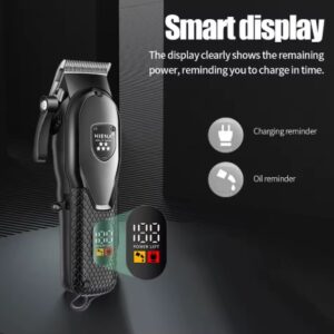 Twous tondèz pou biznis kwafè elektrik Gason ou fanm. Shaver Hair Trimmer Pwofesyonèl pou fè bèl Koupe nan chevew aparey sa LCD Digital Display. Hiena