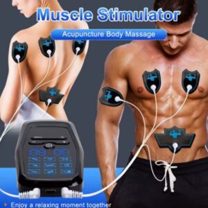 Fizyoterapi dstimilatenan misk elektrik  akuponktur masaj kò terapi dijital minteur machin elektwo stimulateur