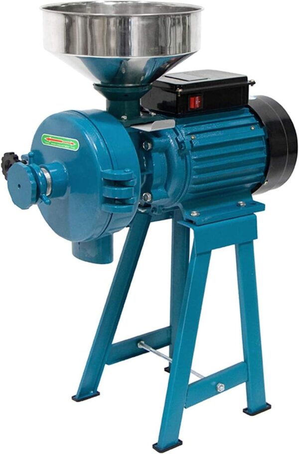 Moulen grenn, modènize mouye, sèk. Moulen sereyal elektrik  mayi moulen lou 110V komèsyal. Machin diri, mayi, kafe, ble li vini ak antonwa