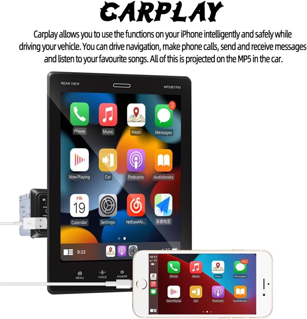 Radio Carplay Android oto Ekran Tesla3