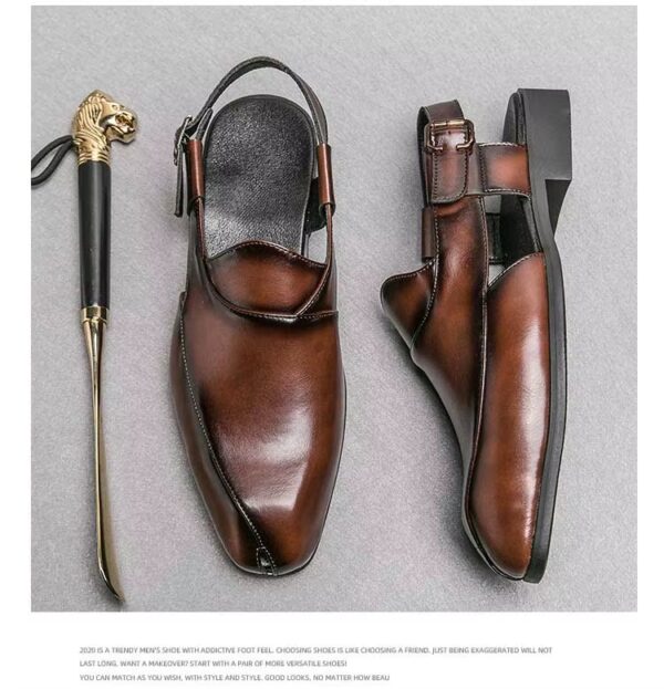 Soulye ete nouvo model pou soulye  sandal ankwi li fet alamin  sandal se pouw chelbe - Image 5