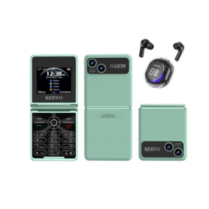 Flip Telefon ak Kas blutuf , Kat SIM Selilè ak ekran doub, gwo, volim, batri 1400mAh, telephone ak kas  debaz pou timoun,  granmoun