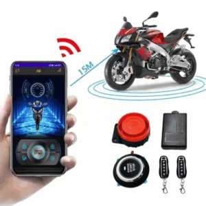 Motosiklèt anti-vòl alam moto konekete ak telefon mobil