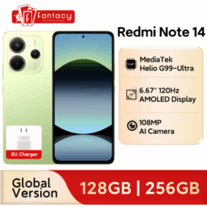 Xiaomi Redmi Note 14 PRO + Smartphone 128GB / 256GB ROM MediaTek Helio telephone G99-Ultra 108MP Camera 6.67" AMOLED 5500mAh, Phone S24