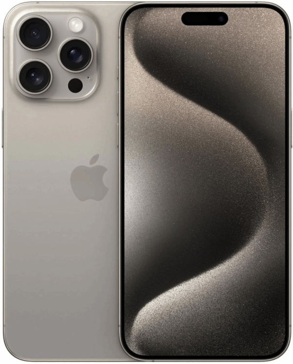 Apple iPhone 15 Pro Max, 1TB, Natural Titanium - Image 3