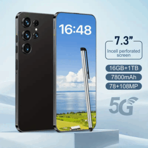 S25 Ultra Smartphone 7.3-inch LCD Display Phone. Telefone 1GB +1 TB .8" HD Screen/Dual SIM/108MP+48MP Camera/6800 mAh/Built-in Pen telephone, telefon