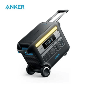Generatris / Dèlko Solè 2400W (Pik 4800W) 2048Wh Power Station Delko sole. Lityòm Batri Pouvwa Pwovizyon pou ak AC/DC/USB/Type-C Sòti LED Flach pou Kay