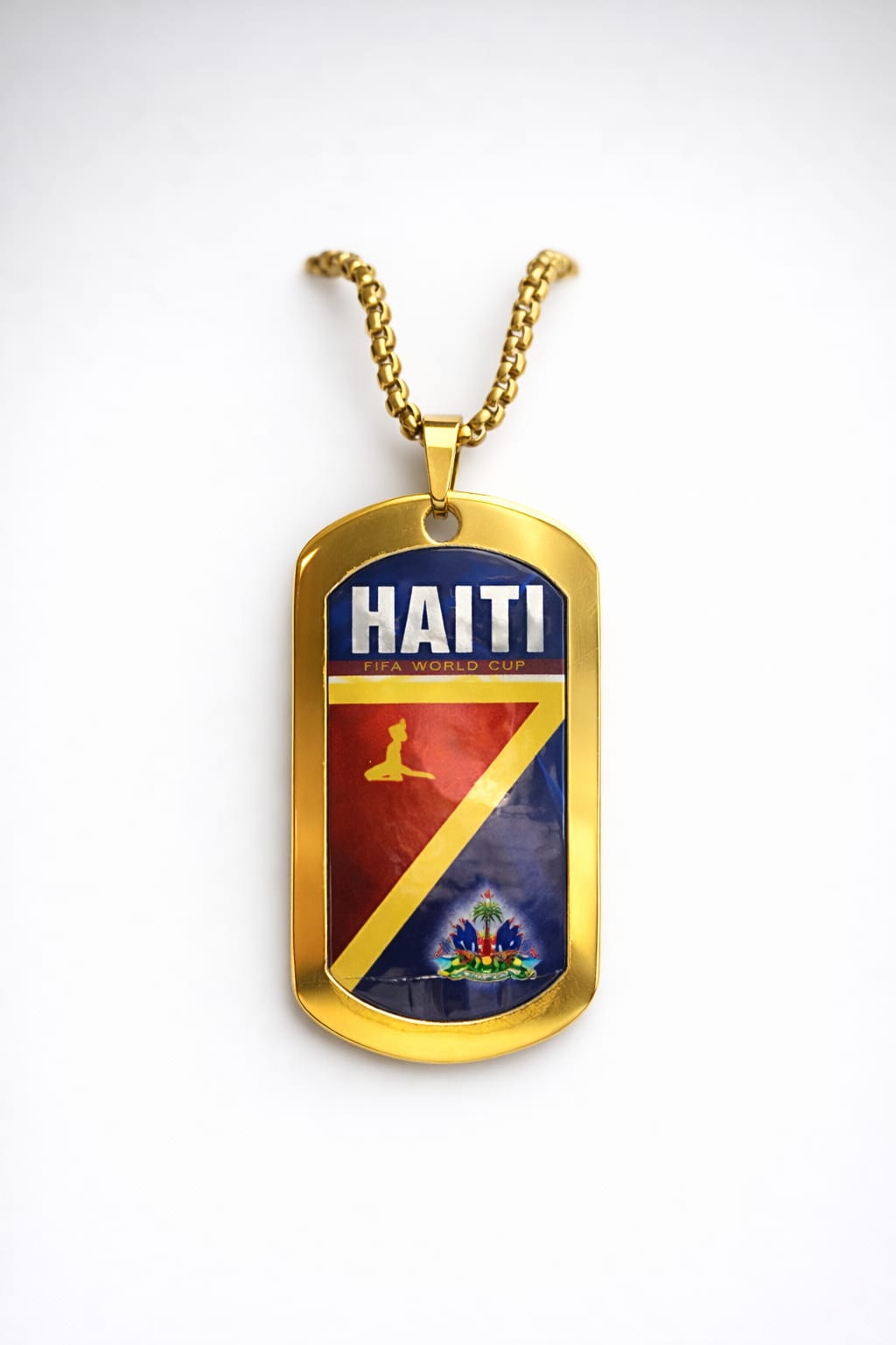 Haiti World Cup 2026 Gold Pendant – Limited Edition_1