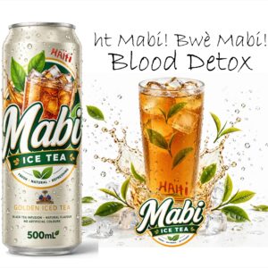 Mabi ou Mabe Blood Detox Ice Tea — Gou Natirèl Ayiti - 500mL Bottle - Freedom